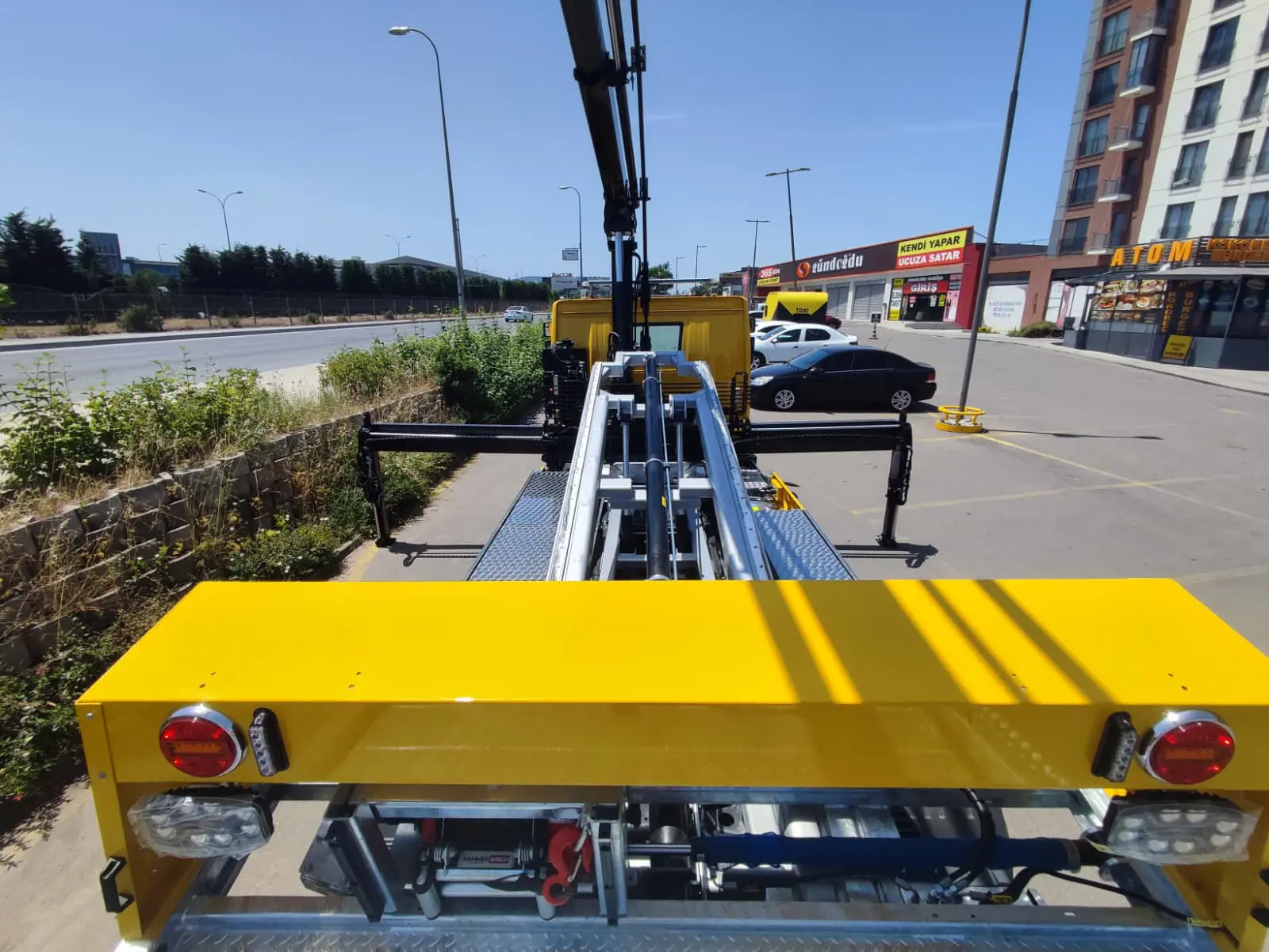 Steel Sliding Platform Recovery Truck V5 visual 1